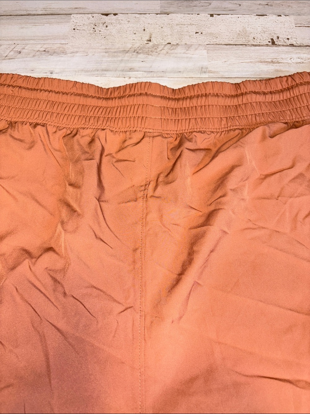 Old Navy Strechtech Drawstring Shorts in Rust Brown Plus Size 3X - Picture 13 of 14